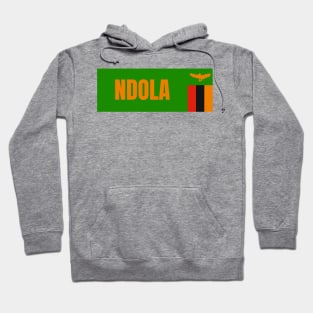 Ndola City in Zambia Flag Hoodie